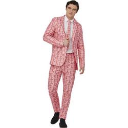 Pink Panther Kostuum | Komische Roze Pink Panther | Man | Medium | Carnaval kostuum | Verkleedkleding